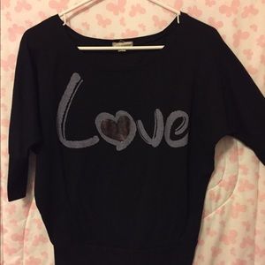 Black ‘LOVE’ Shirt